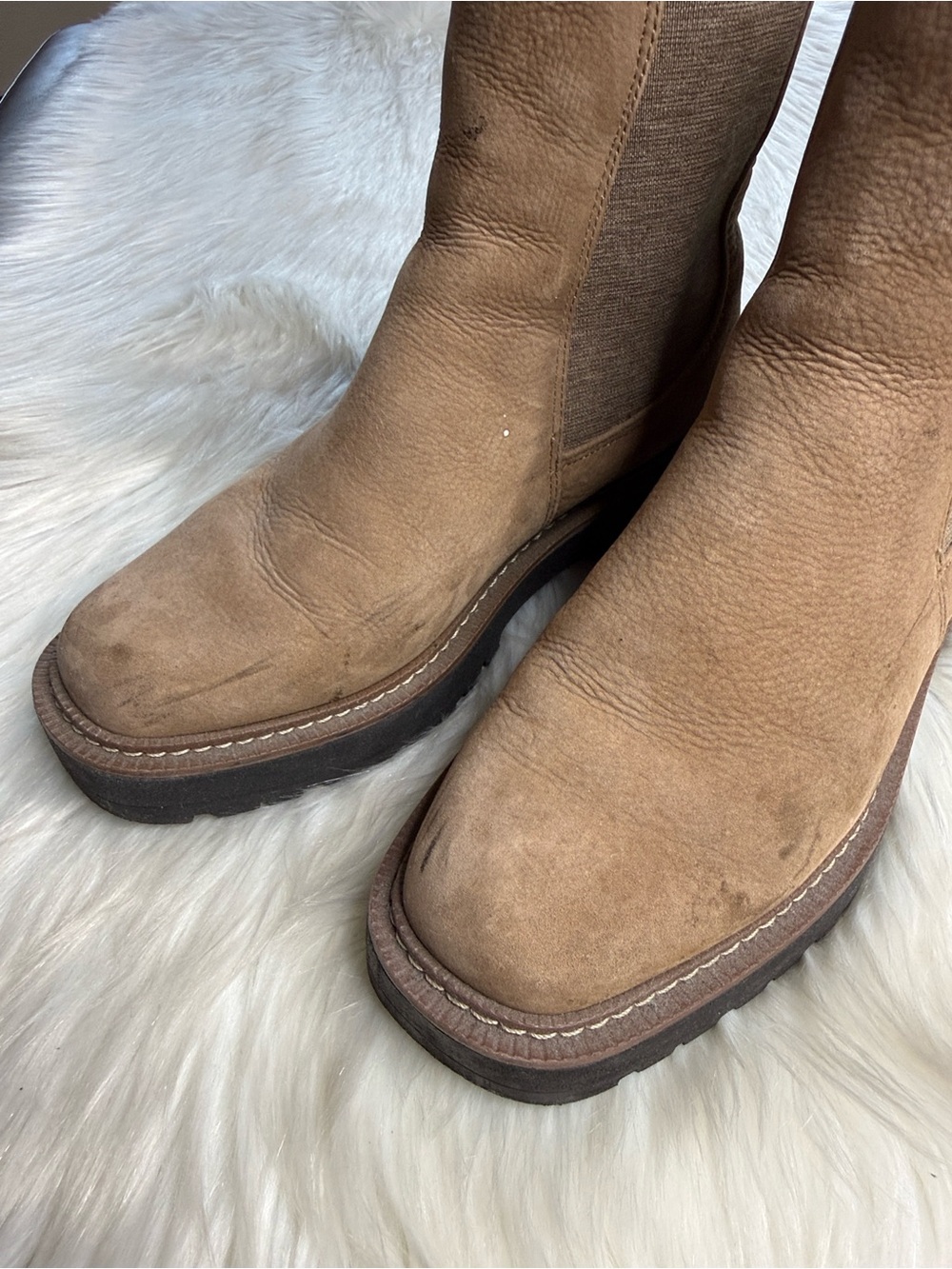 Sam Edelman Brown Laguna Chelsea Boots - Picture 3 of 7